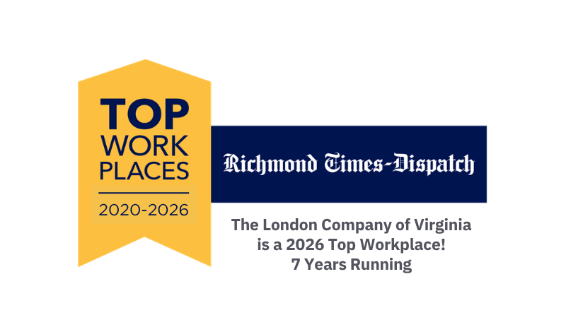 2020-2026 Top Workplaces Richmond Times-Dispatch, The London Company